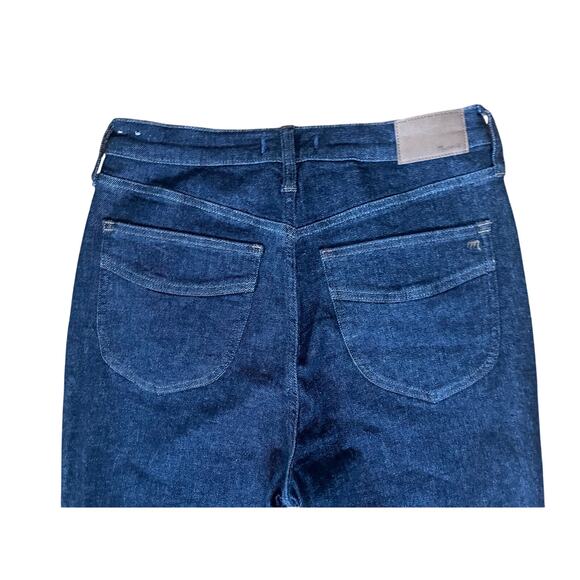 Madewell Perfect Vintage Flare Jean in Wrenford Dark Blue Wash Size 29 - Picture 4 of 7